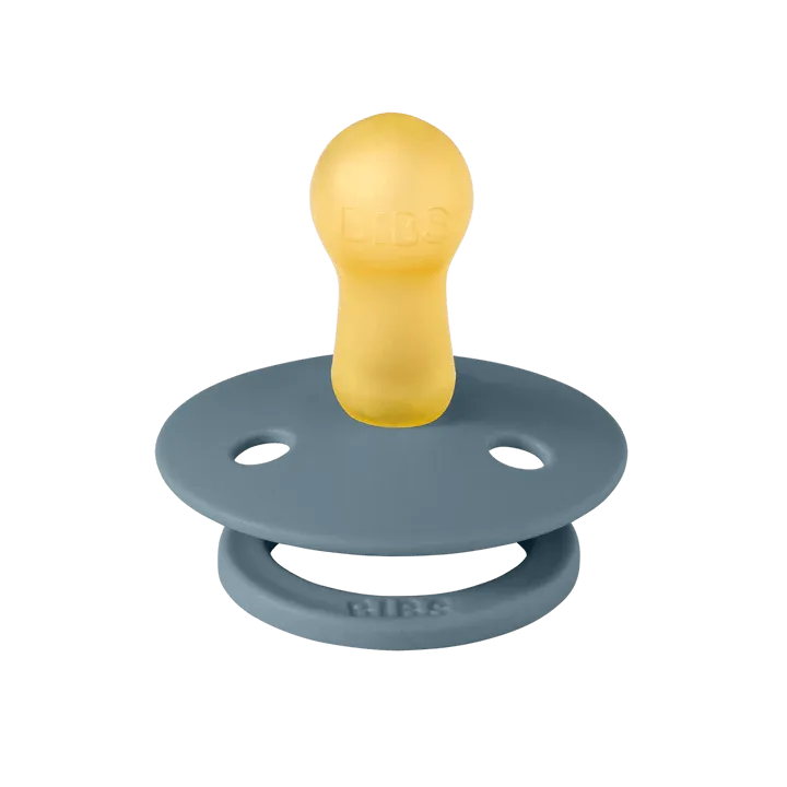 Bibs x Liberty Colour Bobo Latex Pacifier (2 Pack, Size 1) - Dusty Blue Mix