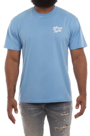 Billionaire Boys Club Script SS Knit (Little Boy Blue)