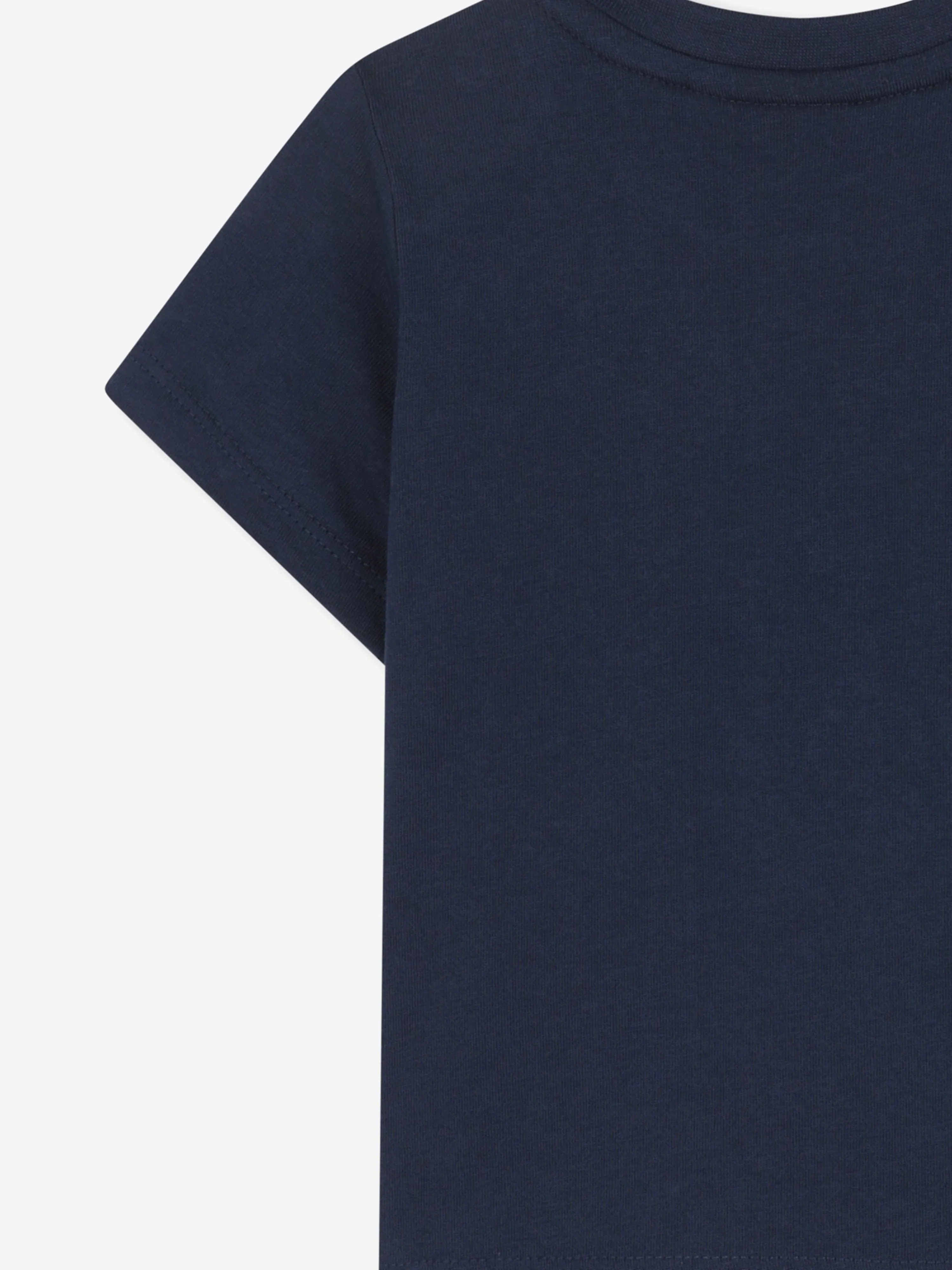 BOSS Baby Boys Multi Logo Print T-Shirt in Navy