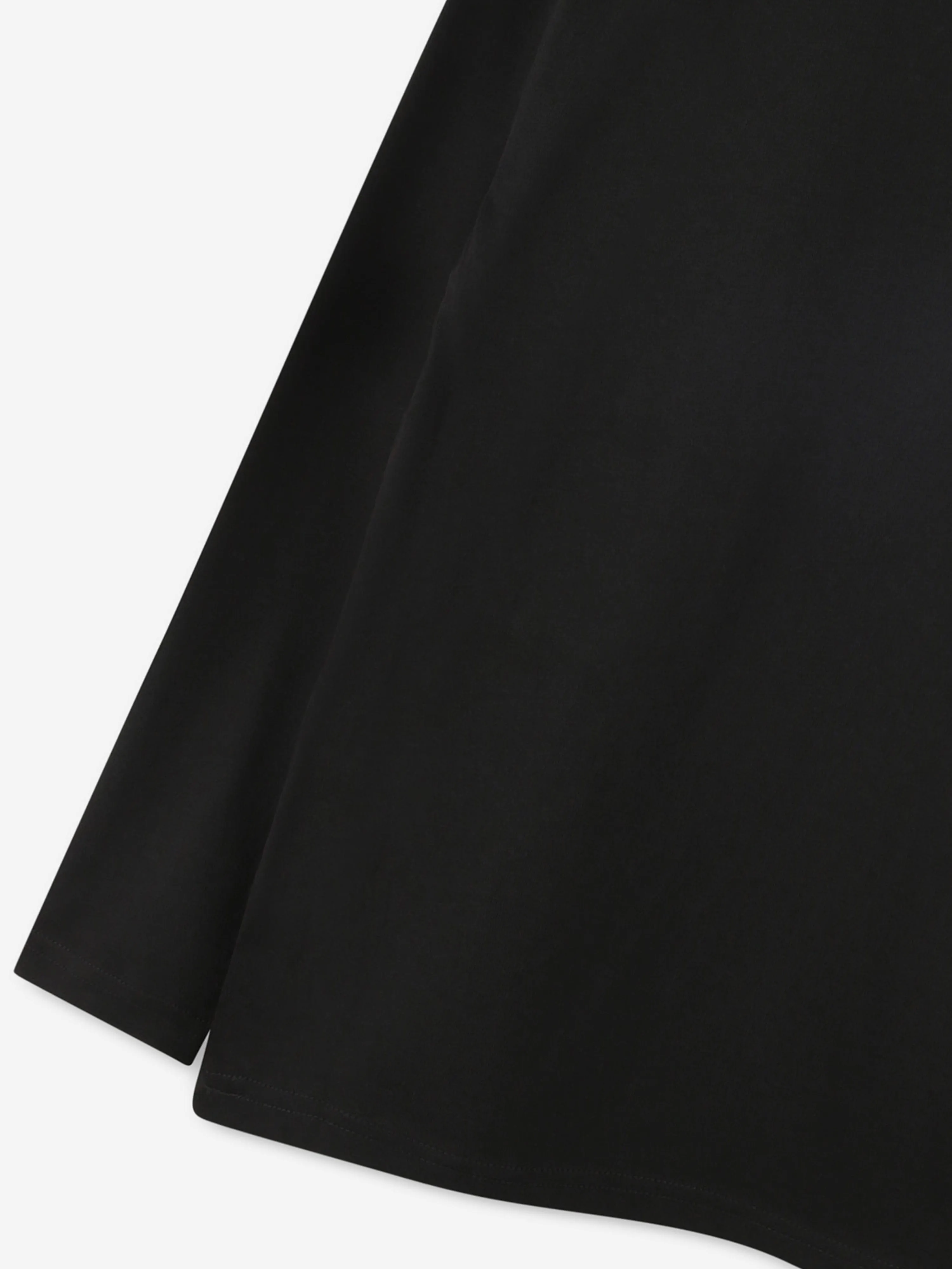 BOSS Boys Long Sleeve Logo T-Shirt in Black