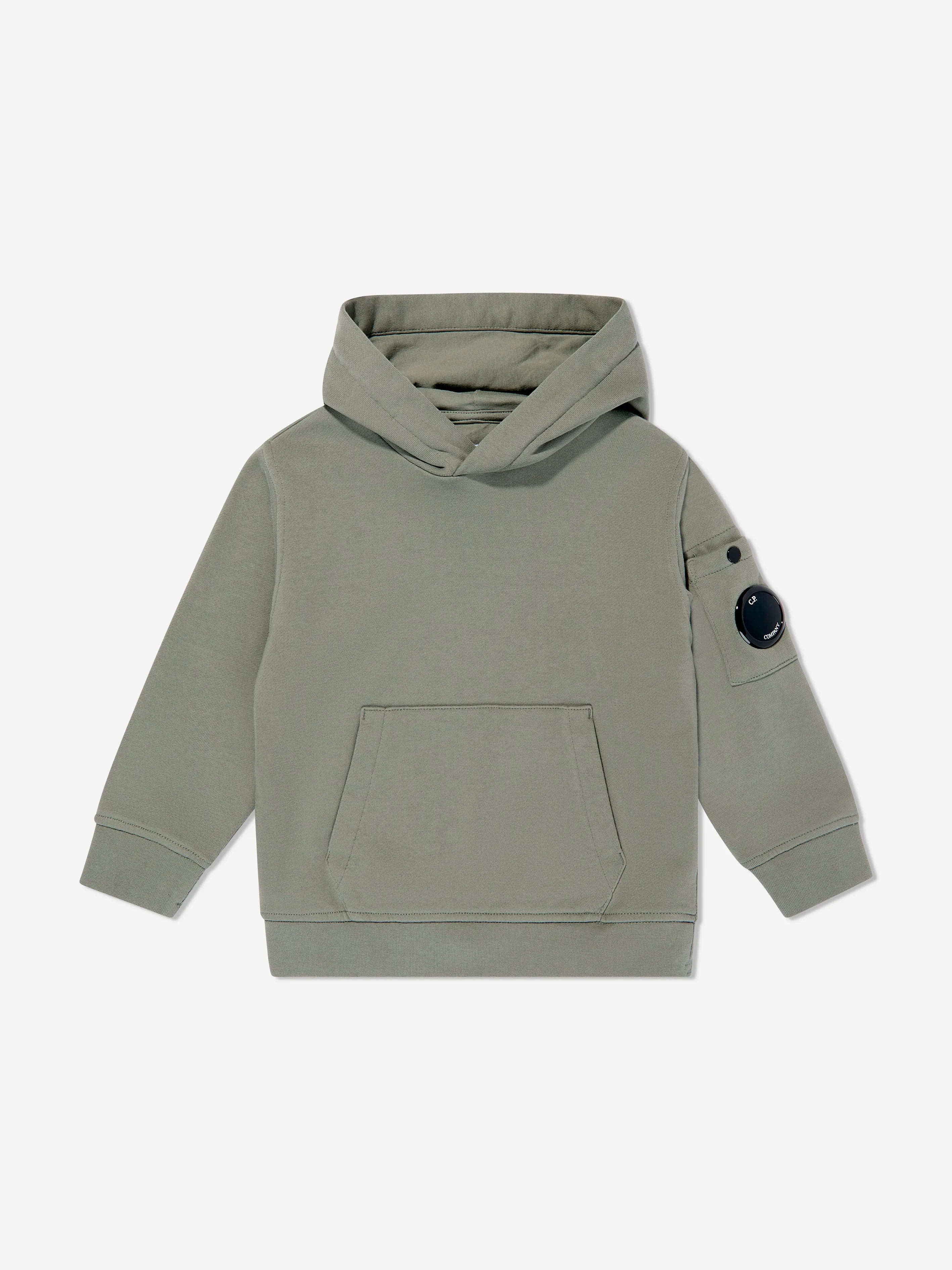 Boys Lens Hoodie in Green