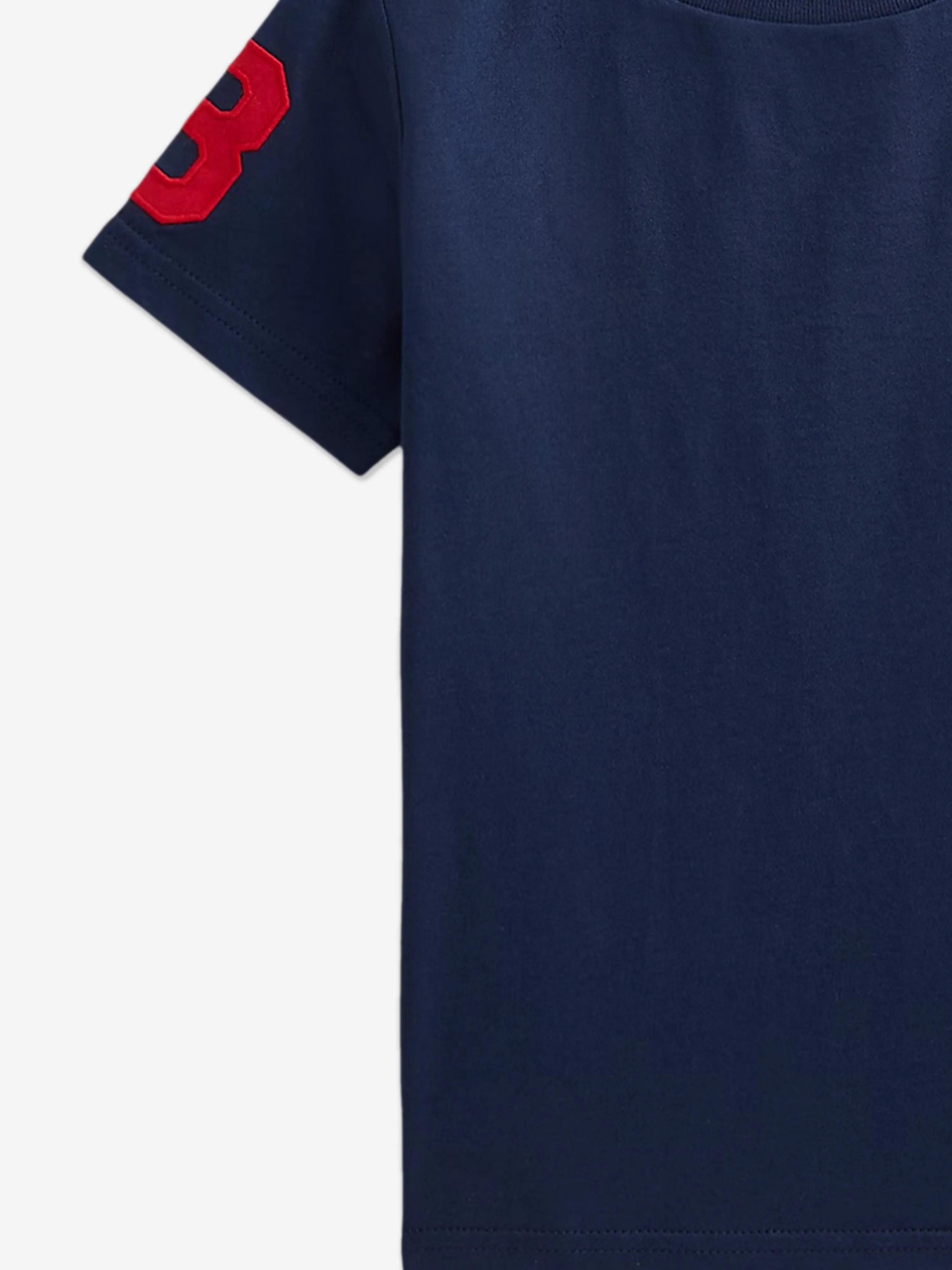 Boys Logo T-Shirt in Navy