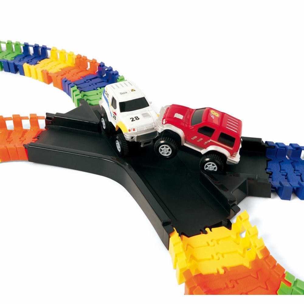 Build A Road Double X Track