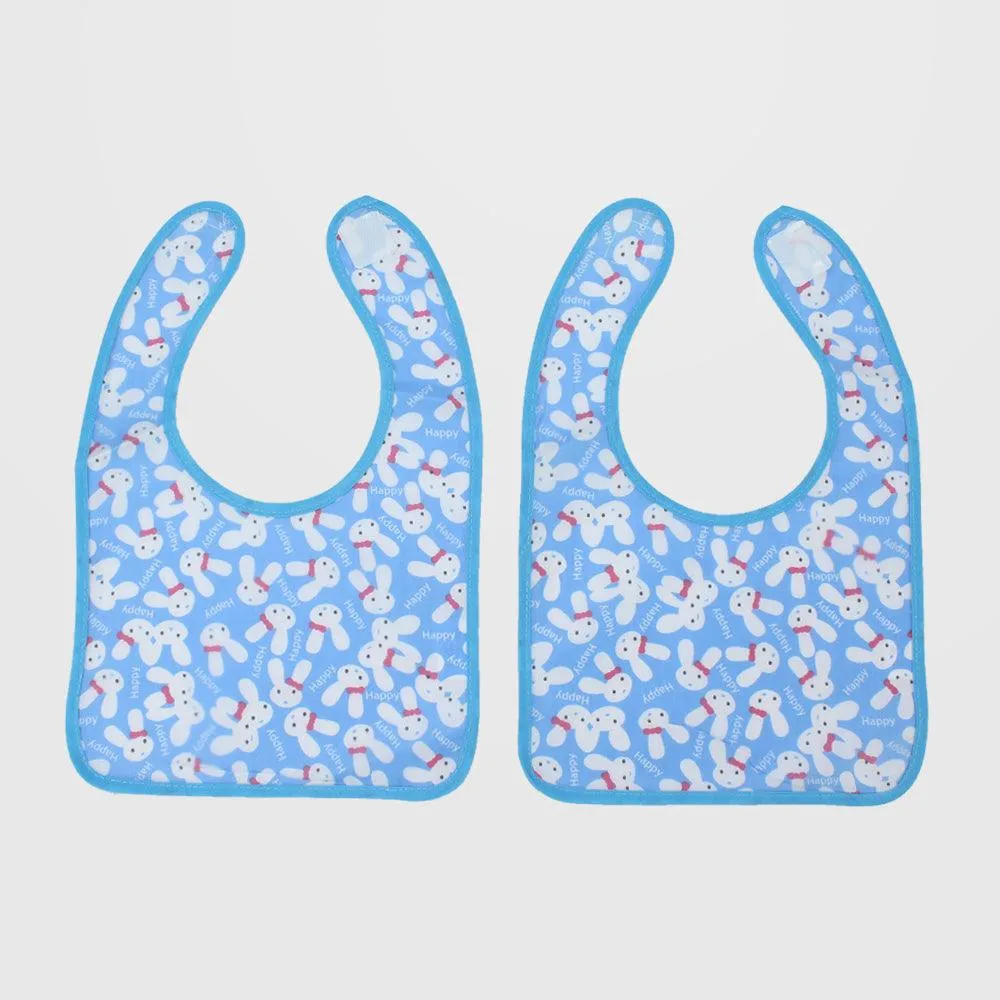 Bunny Heads Bib (Pack Of 2)