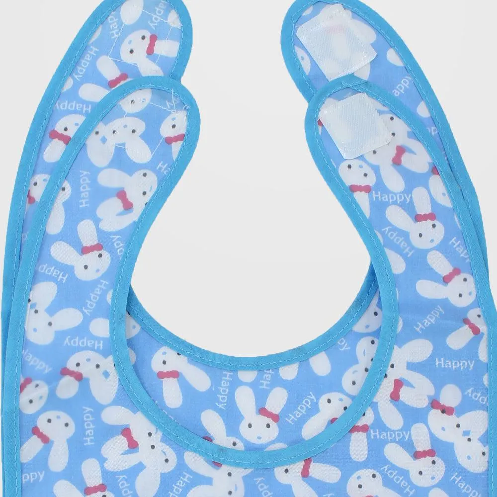 Bunny Heads Bib (Pack Of 2)