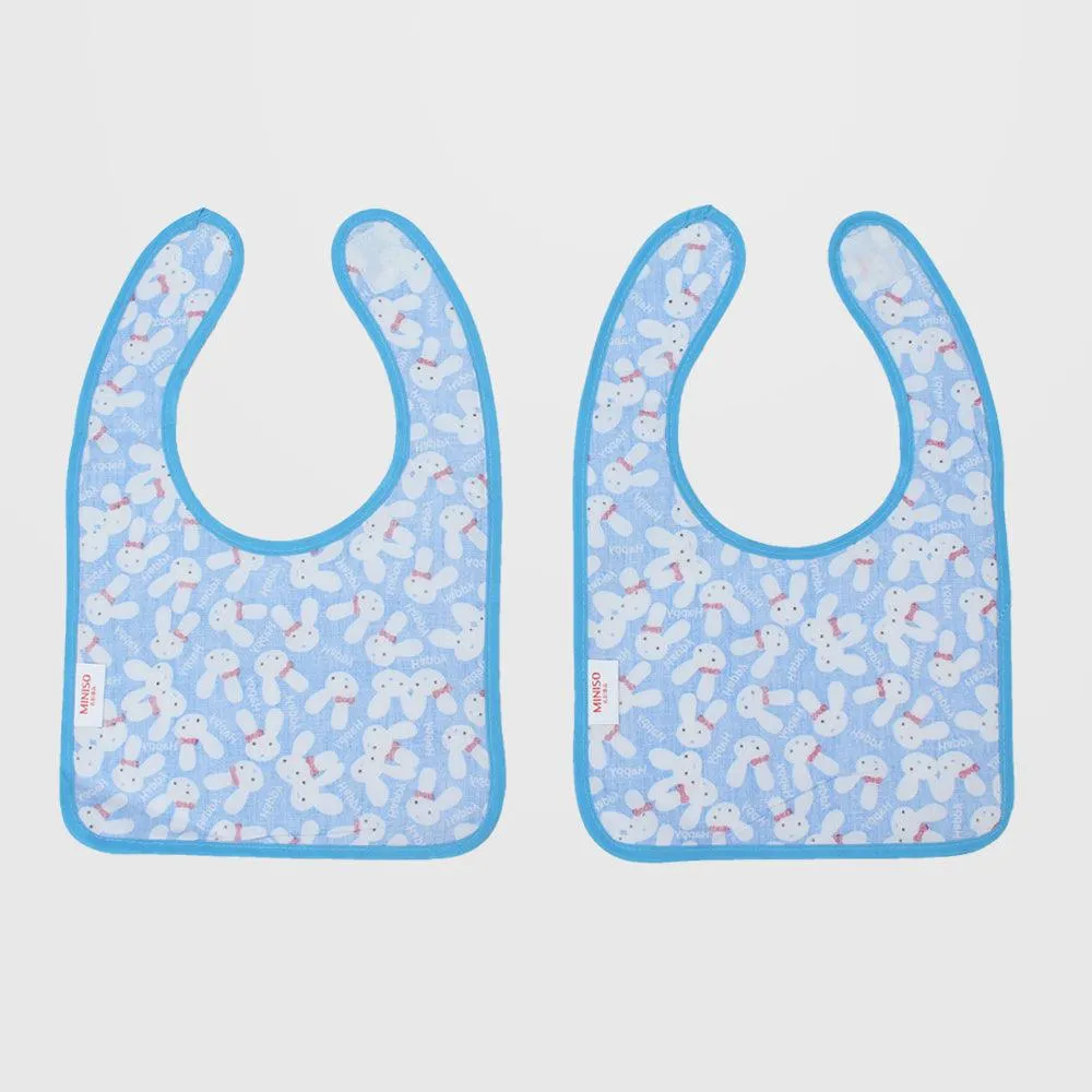 Bunny Heads Bib (Pack Of 2)