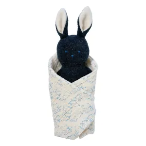Bunny Rattle   Burp Cloth