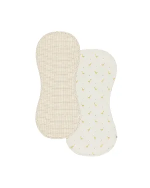 Burp Cloth 2-pack - Geese