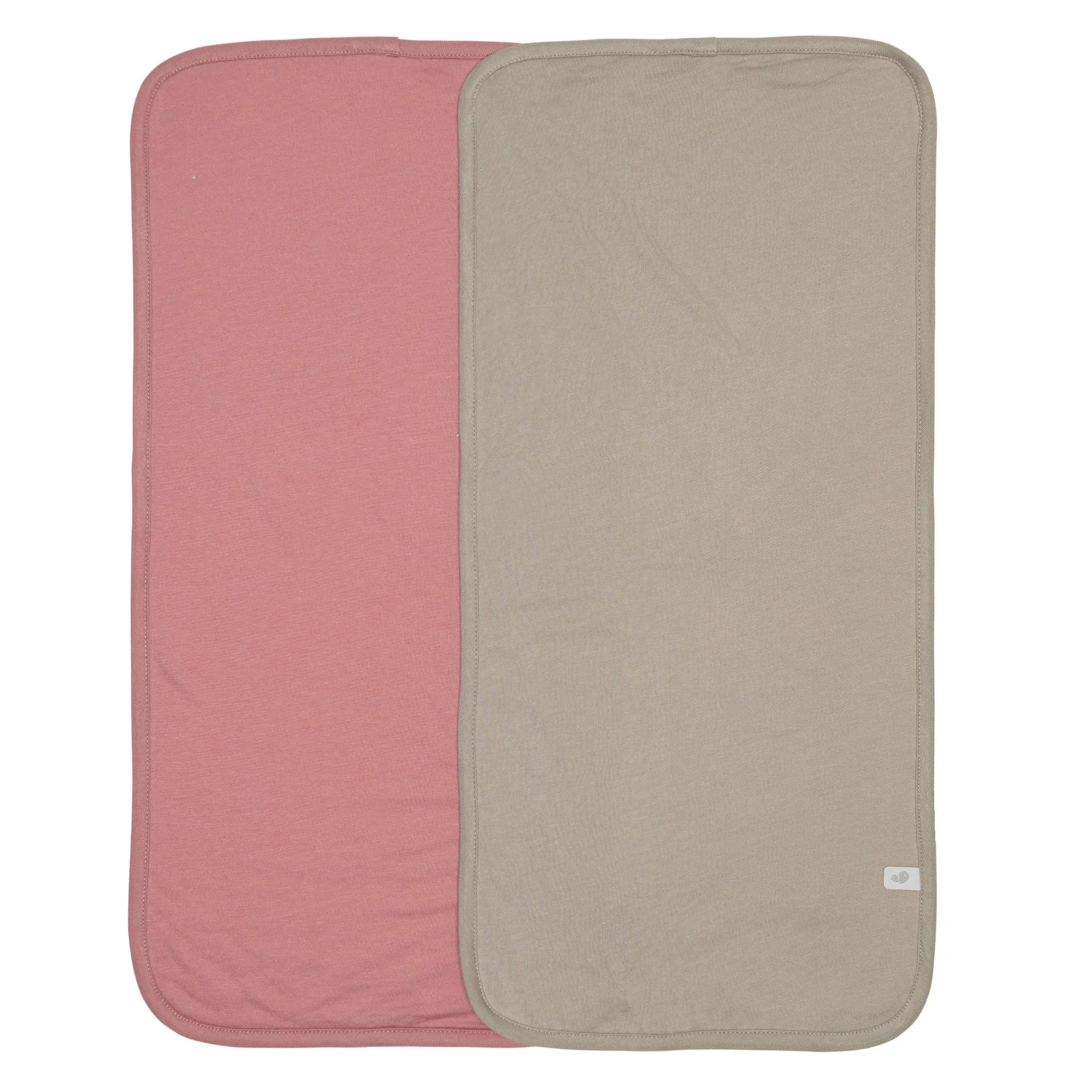 Burp Cloths Pack (2) - Lotus Taupe