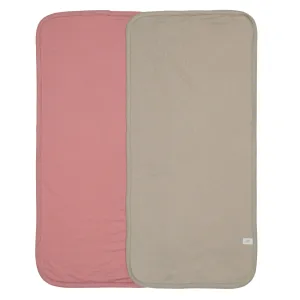 Burp Cloths Pack (2) - Lotus Taupe