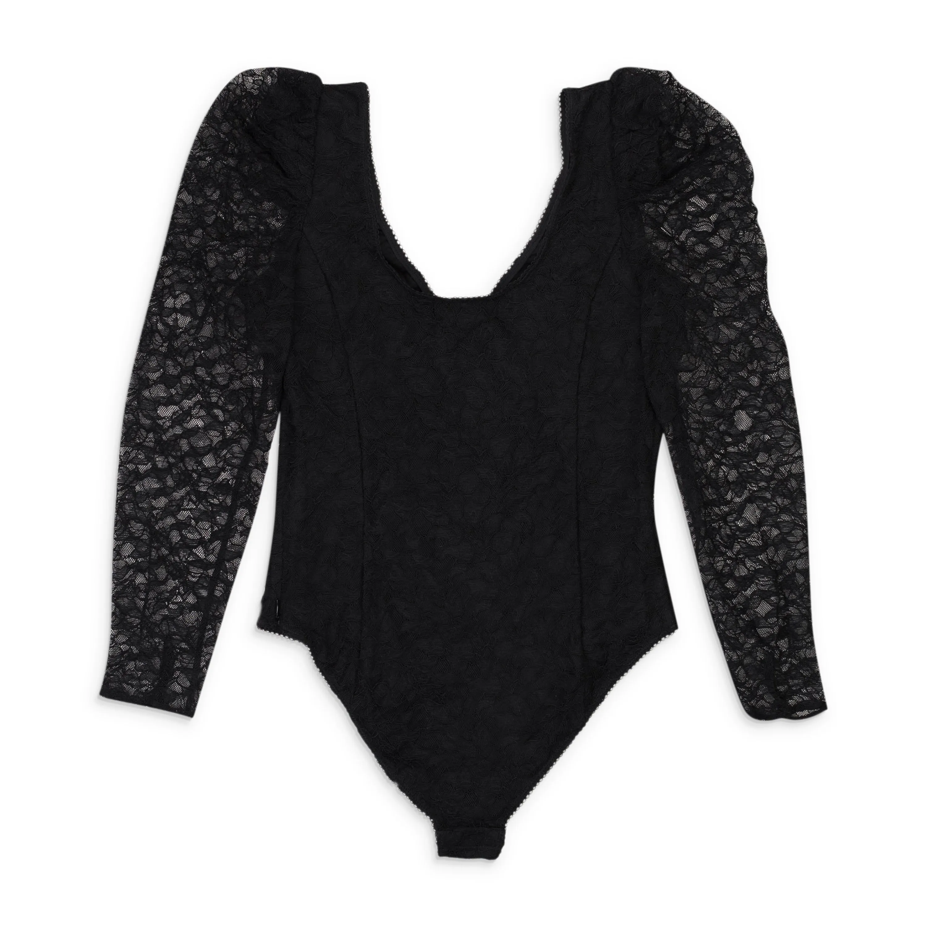 CALLIPYGIAN LACE BODYSUIT BLACK BODY SUIT