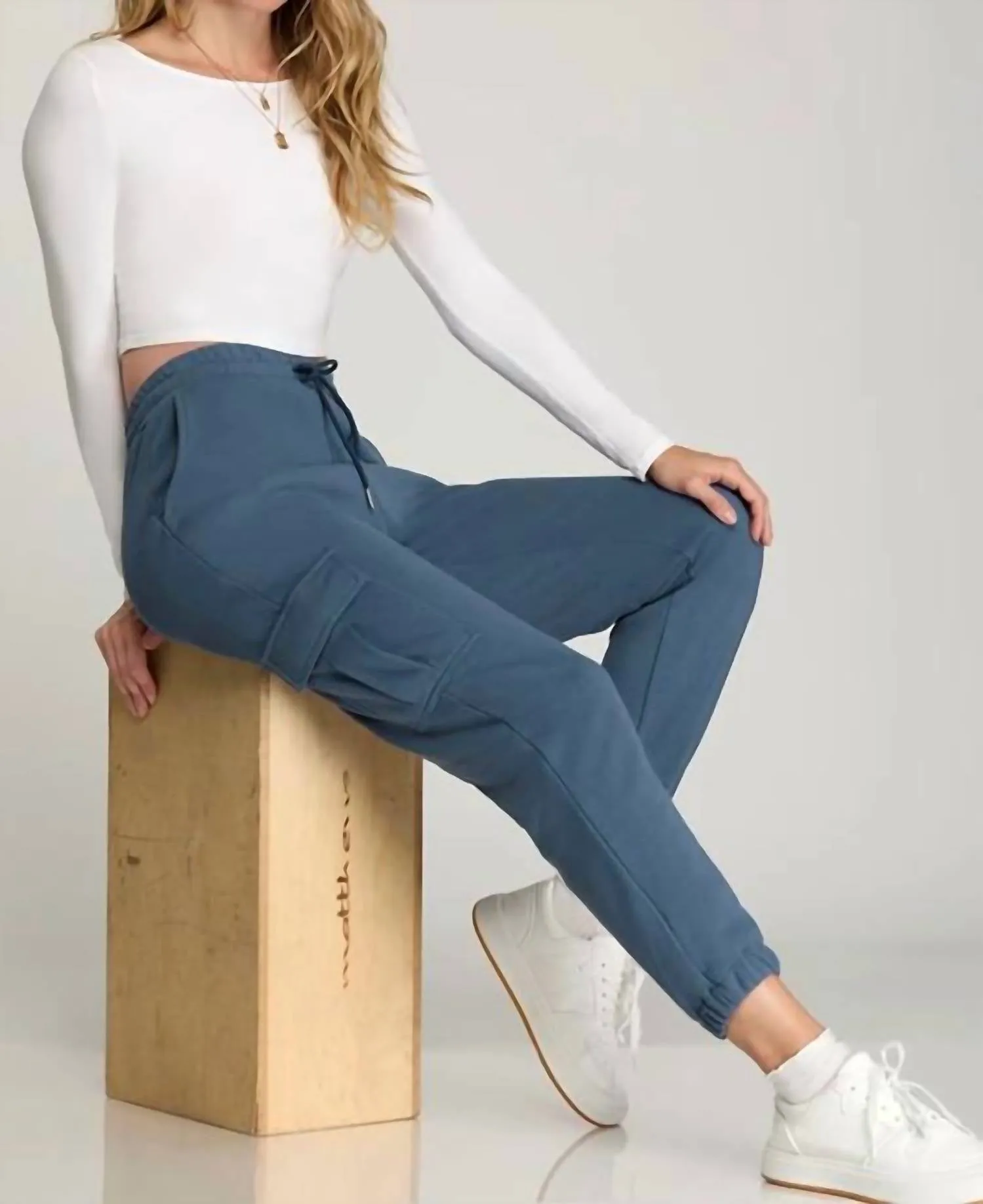 Cargo Jogger In Blue
