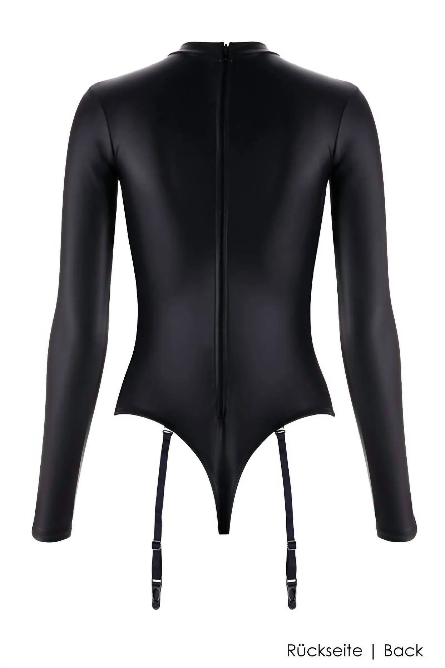 Chambre Noire String Thong Bodysuit In Black