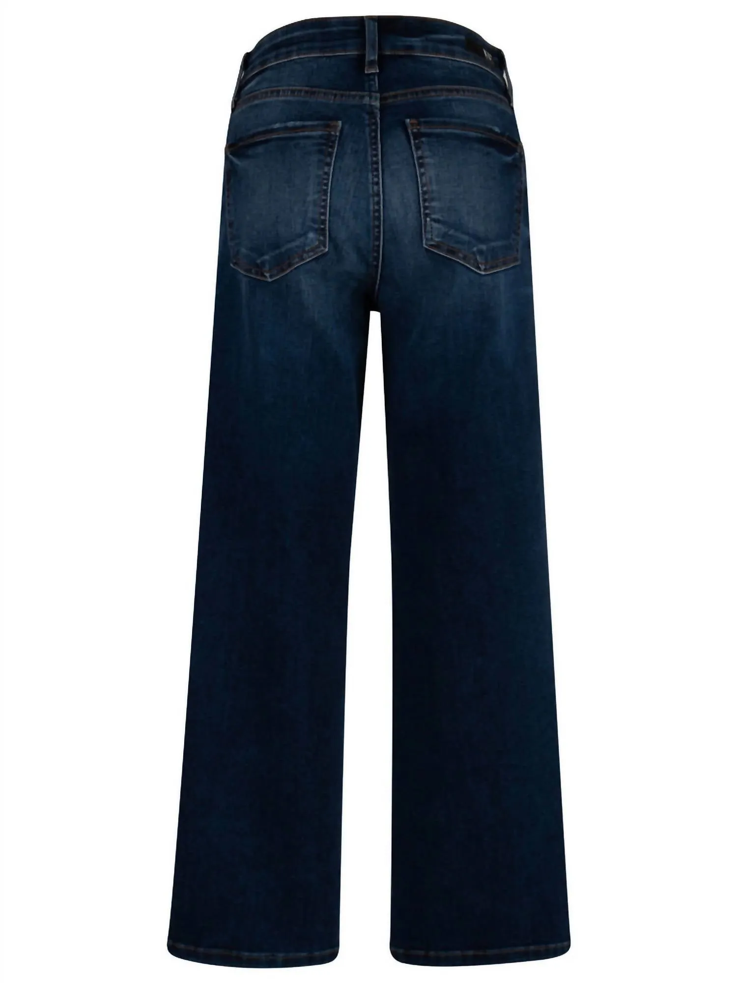 Charlotte High Rise Jeans In Resolved With Dark Stone Base Wash