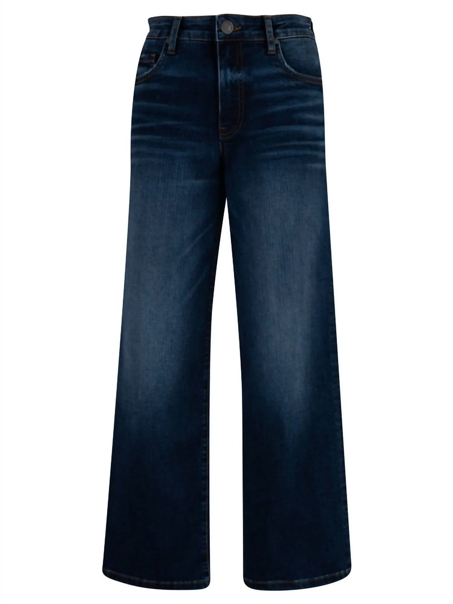 Charlotte High Rise Jeans In Resolved With Dark Stone Base Wash