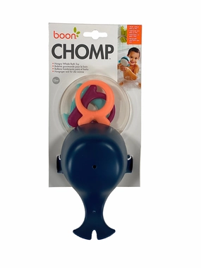 Chomp Hungry Whale Bath Toy - Navy