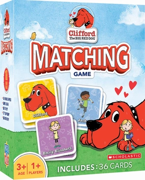 Clifford The Big Red Dog Matching Game