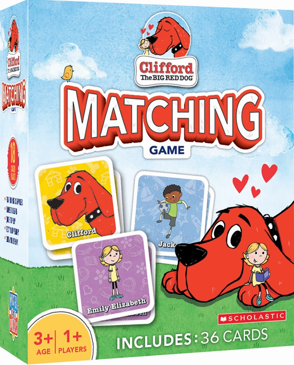 Clifford The Big Red Dog Matching Game