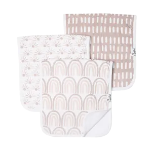 COPPER PEARL Burp Cloths - Bliss