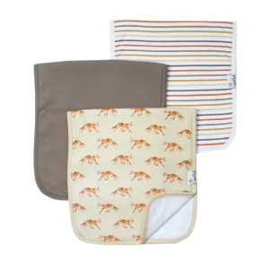 COPPER PEARL Burp Cloths - Swift