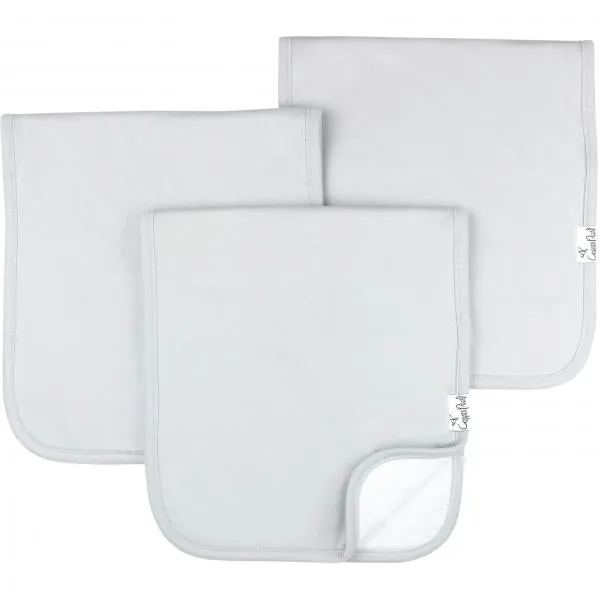 Copper Pearl Premium Burp Cloths | Gray Set