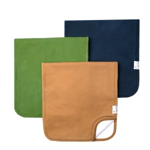 Copper Pearl Premium Burp Cloths | Ridge Set