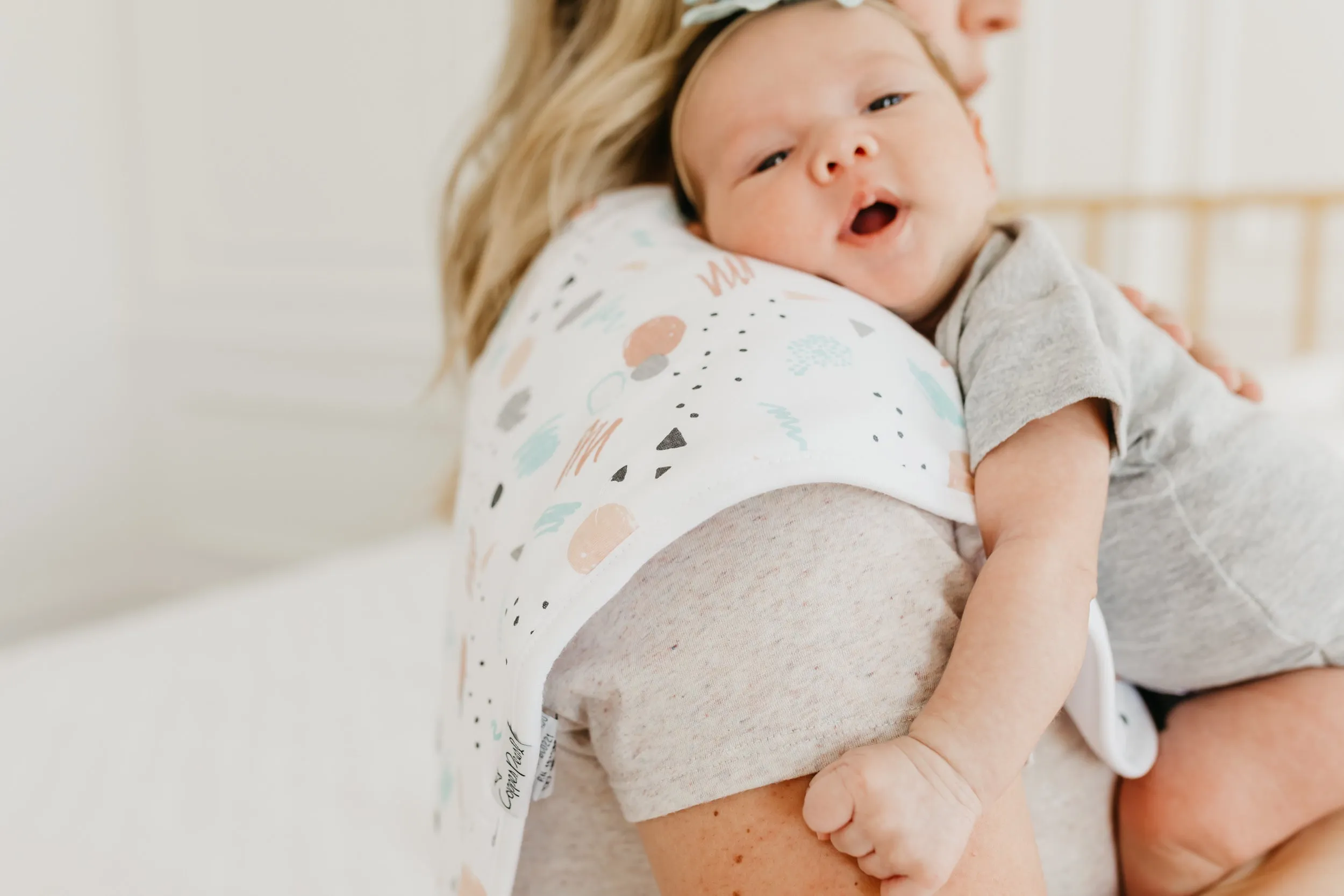 Copper Pearl Premium Burp Cloths | Zella