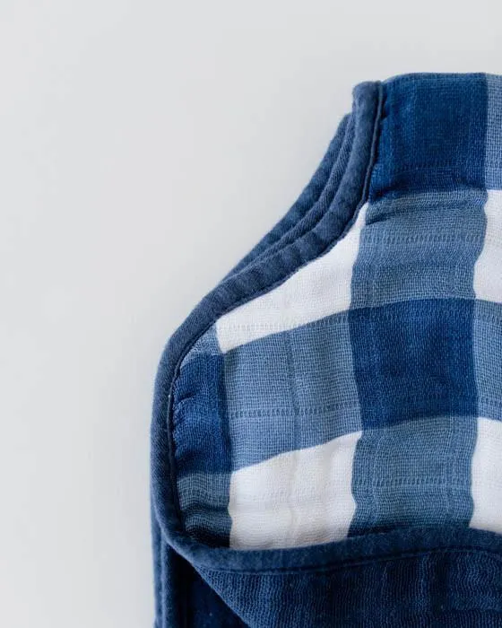Cotton Muslin Burp Cloth - Jack Plaid by Little Unicorn