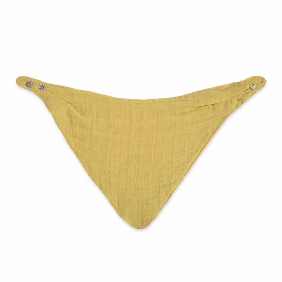Crane Baby Muslin 3Pc Bib Set -River