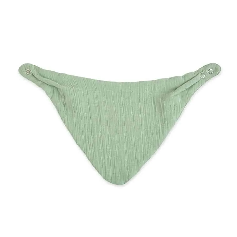 Crane Baby Muslin 3Pc Bib Set -River