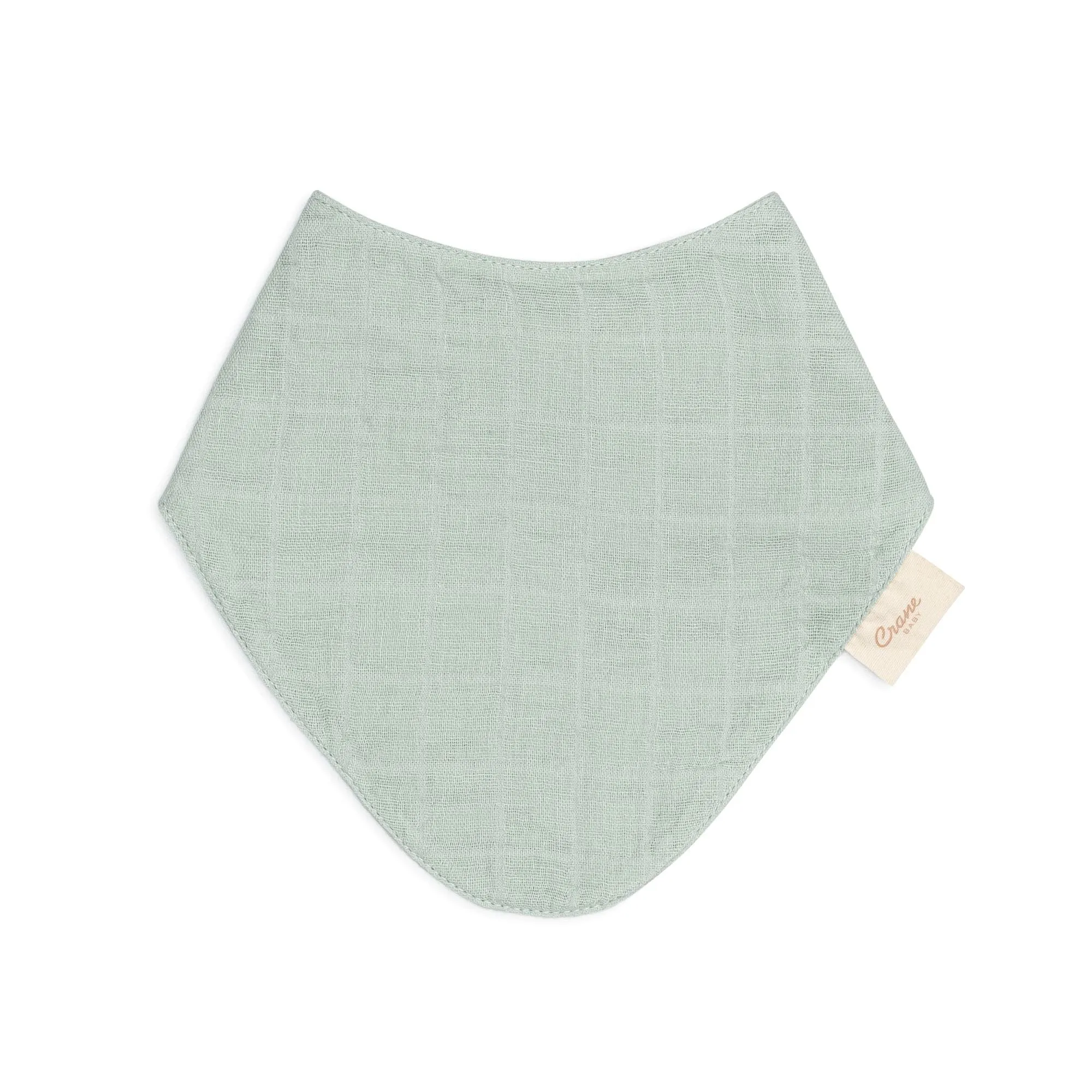 Crane Baby Organic Cotton 3-pc. Poppy Bib Set