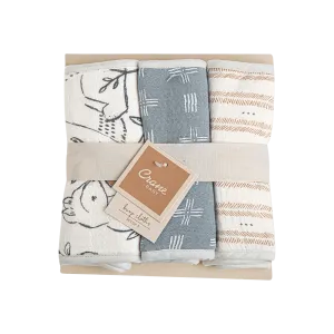 Crane Ezra 3 pc. Burp Cloths