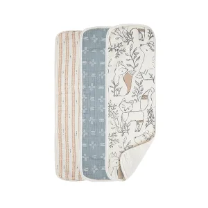 Crane Ezra Baby Burp Cloth 3 Piece Set Babykids Ccrane Baby