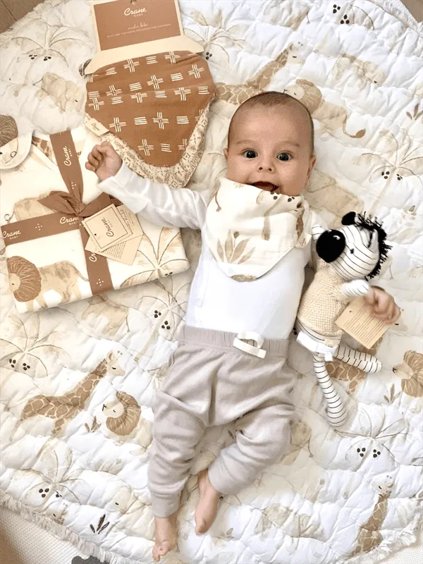 Crane Kendi Muslin Bib Set Babykids Ccrane Baby