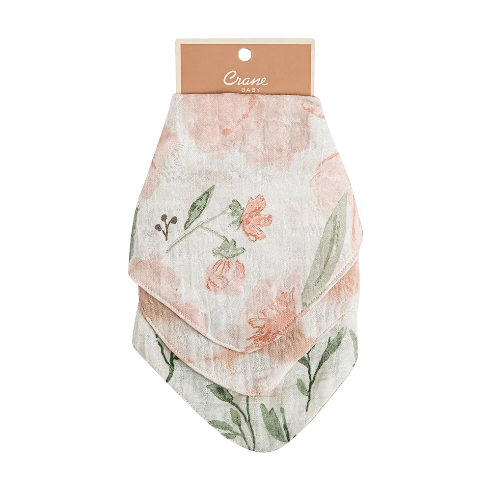 Crane Parker 3pc. Muslin Bib Set