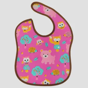Cute Animals PVC Baby Bib – Easy to Clean & Stain-Resistant