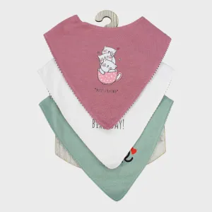 Cute Baby's Bib (Pack Of 3)