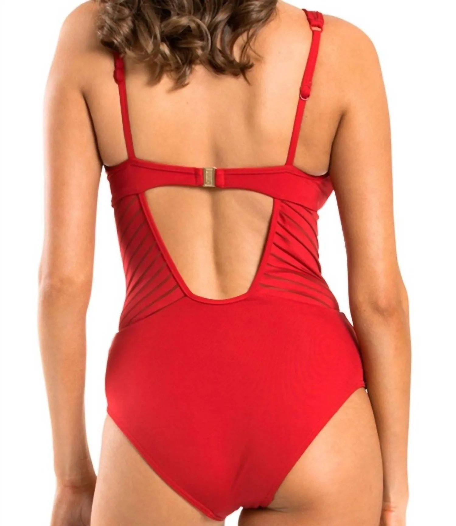 D-Dd Tab Plunge One Piece In Chili