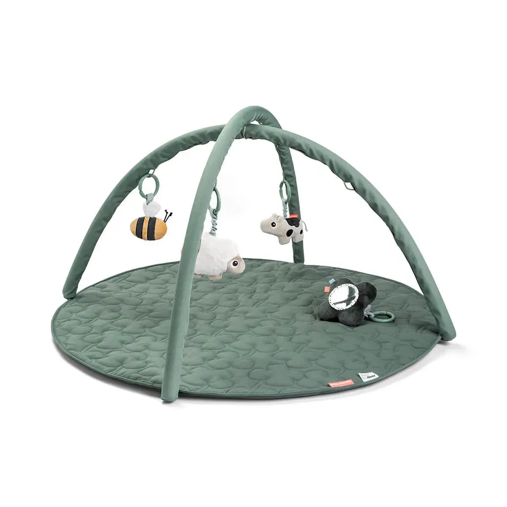 Done by Deer, Activity Play Mat, Tiny Farm, Green