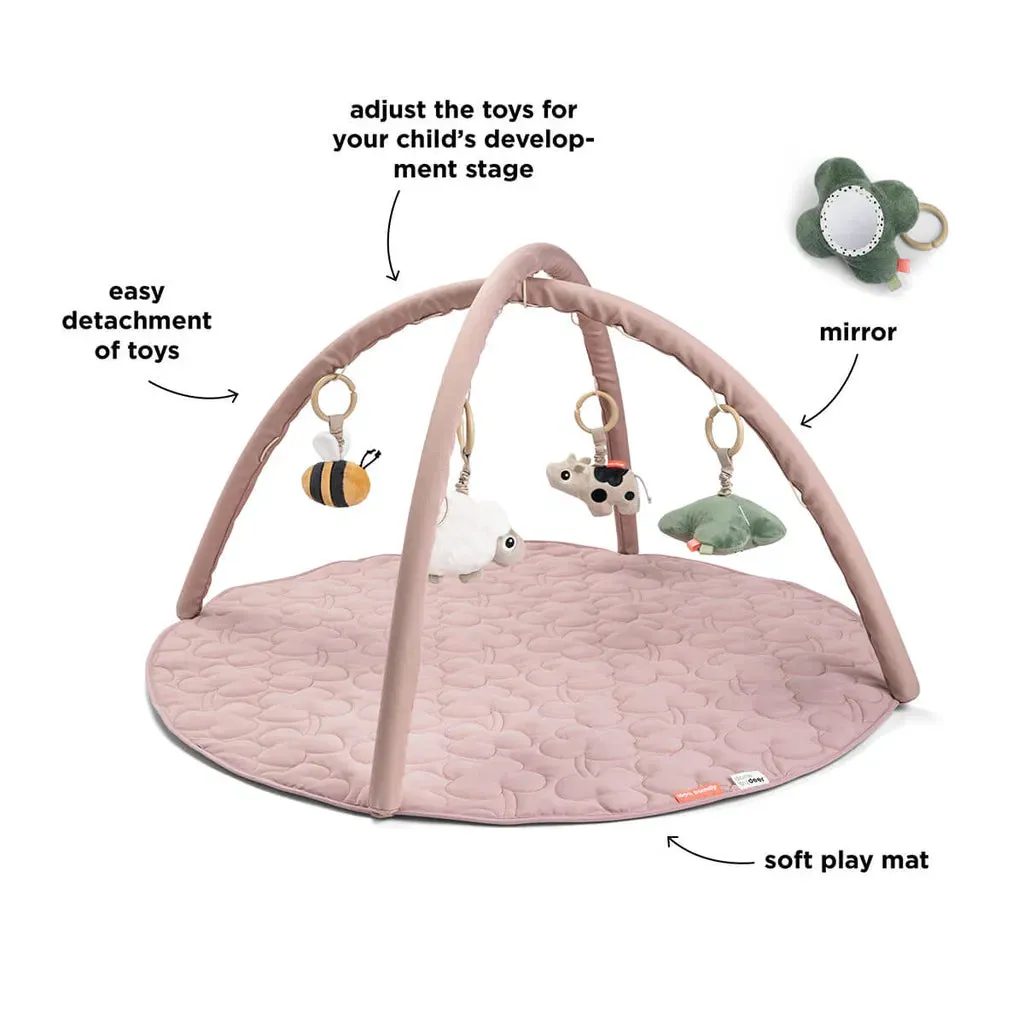 Done by Deer, Activity Play Mat, Tiny Farm, Powder