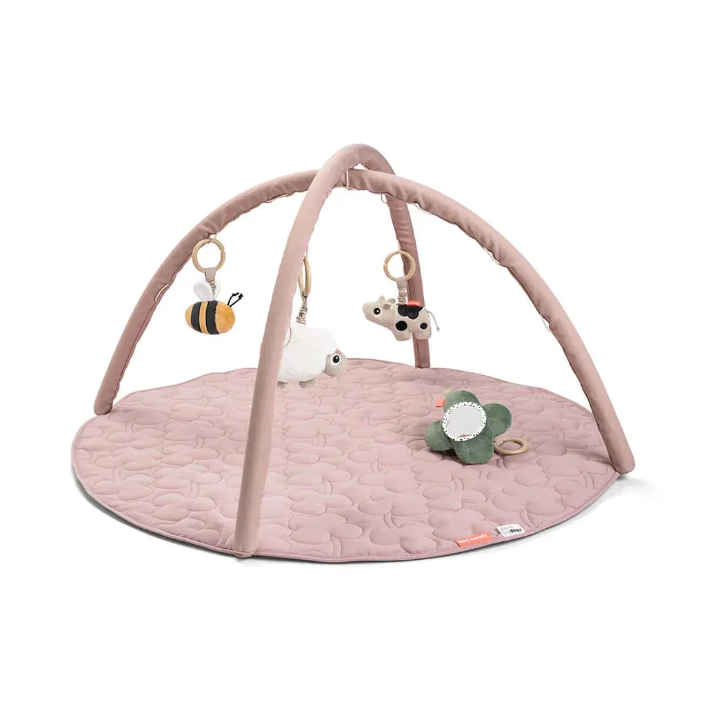 Done by Deer, Activity Play Mat, Tiny Farm, Powder
