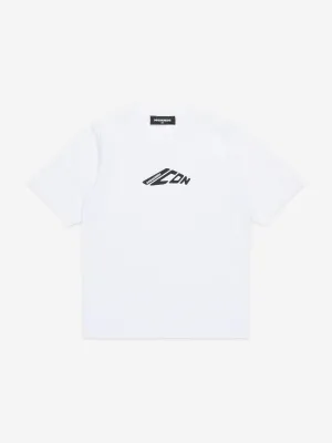Dsquared2 Kids Icon Logo T-Shirt in White
