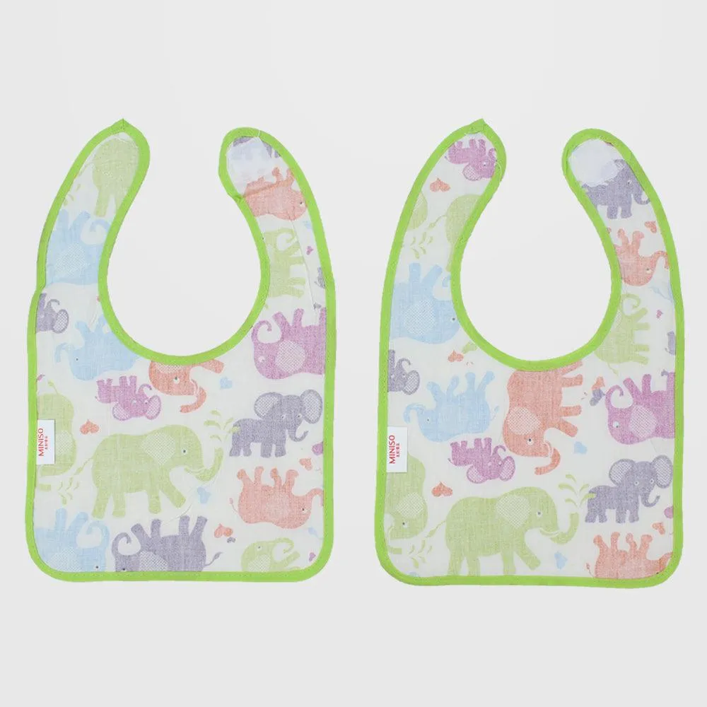 Elephanty Bib (Pack Of 2)