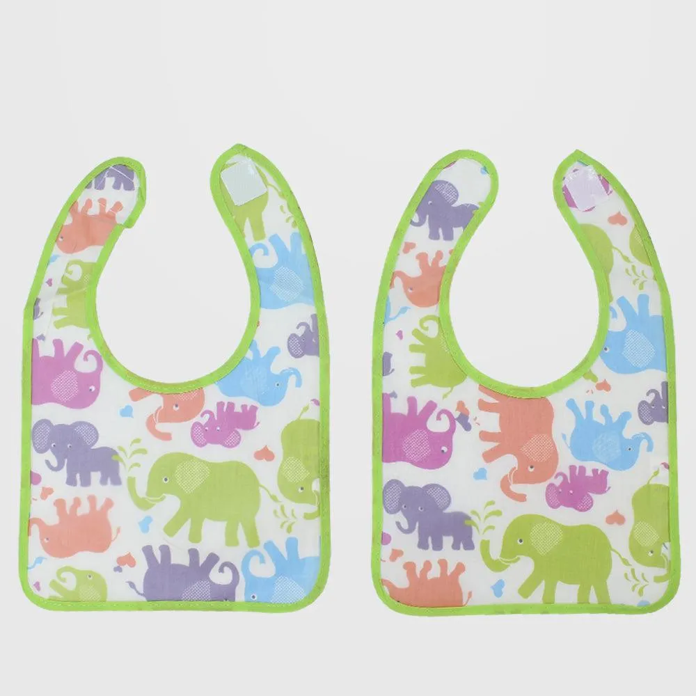 Elephanty Bib (Pack Of 2)