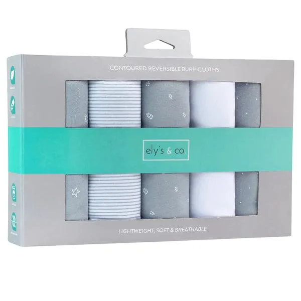 Elys & Co 5 pack Absorbant Burp Cloths