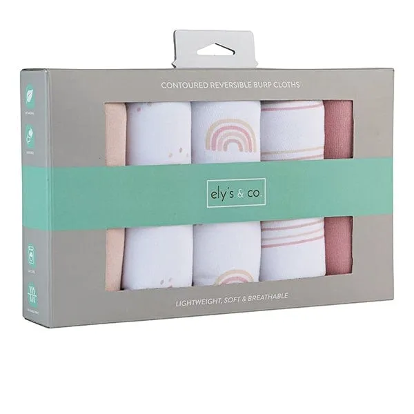 Elys & Co 5 pack Absorbant Burp Cloths