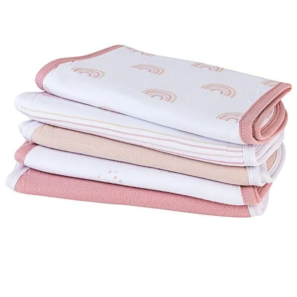 Elys & Co 5 pack Absorbant Burp Cloths