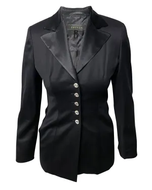 Escada Suit Trouser Set in Black Wool