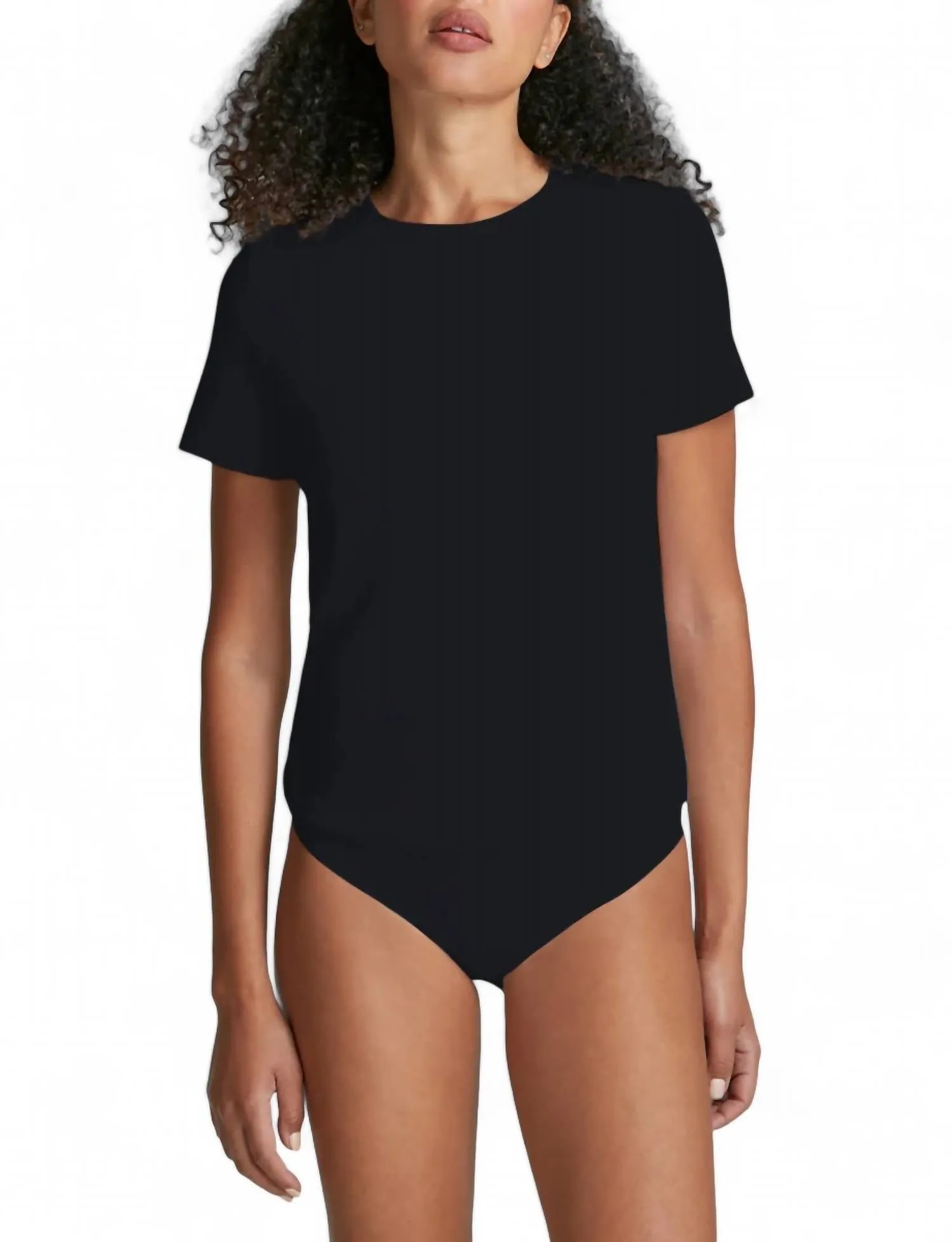 Essential Tee Bodysuit In Black
