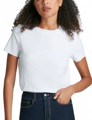 Essential Tee Bodysuit In White